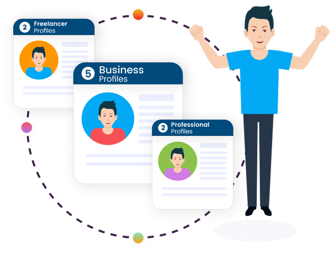 Maintain your privacy with multiple profiles